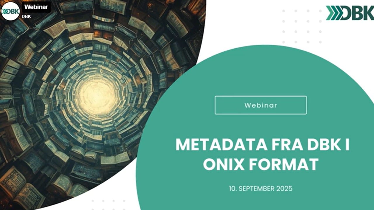 Metadata fra DBK i ONIX format